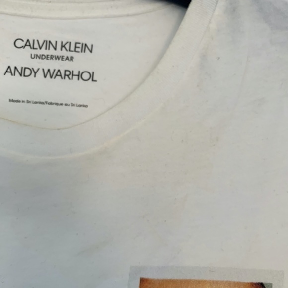 CALVIN KLEIN x ANDY WARHOL Exposures Torso Tshirt - Picture 7 of 8